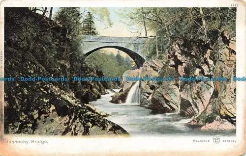 R679626 Gannochy Bridge. W.R. und S. Zuverlässige Serie. 1903