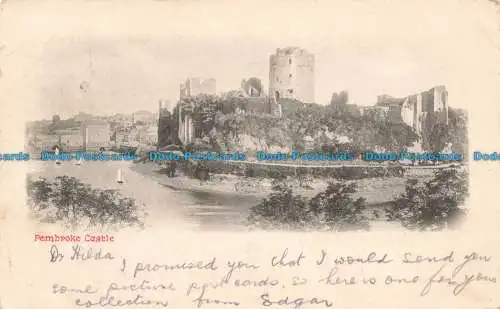 R679631 Pembroke Castle. Postkarte. 1903