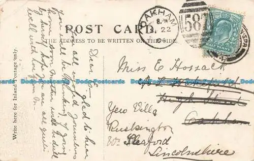 R679657 Lilleshall Abbey. Postkarte. 1904