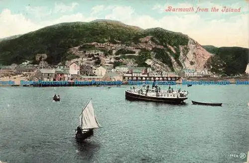 R679698 Barmouth von der Insel. Valentines Serie. 1908