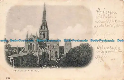 R679711 Chichester Cathedral. Postkarte. 1904