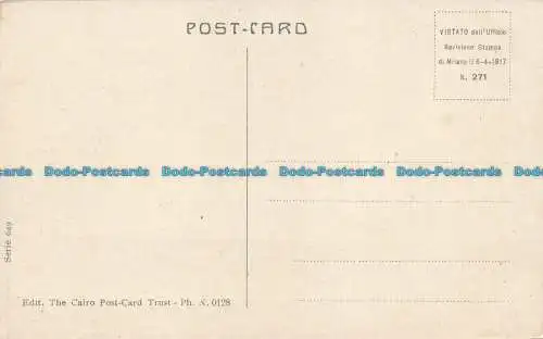 R679750 Kantara. Der Suezkanal. Cairo Post Card Trust. Serie 649