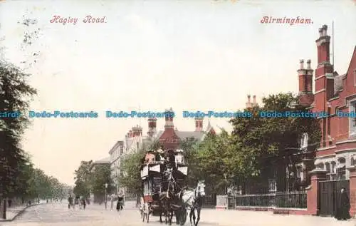 R679766 Birmingham. Hagley Road. 1904