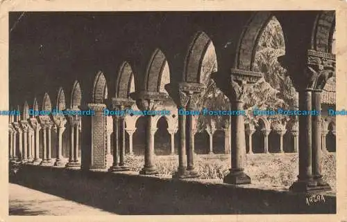 R679779 Abbaye de Moissac. Le Cloitre Edifie Anhänger l Abatiat de Bertrand de Mo