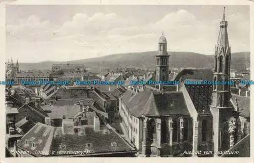 R679836 Aussicht vom Stadtturm. Sopron. Latkep a Varostoronyrol. Barasits