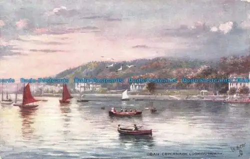 R679848 Oban. Esplanade mit Blick nach Norden. stecken. Oilette. AK 7071