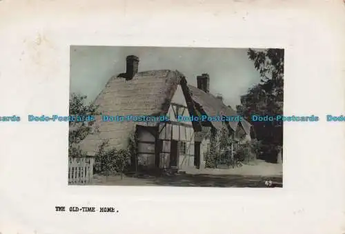 R679873 The Old Time Home. Postkarte. 1908