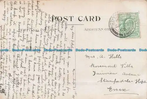 R679873 The Old Time Home. Postkarte. 1908