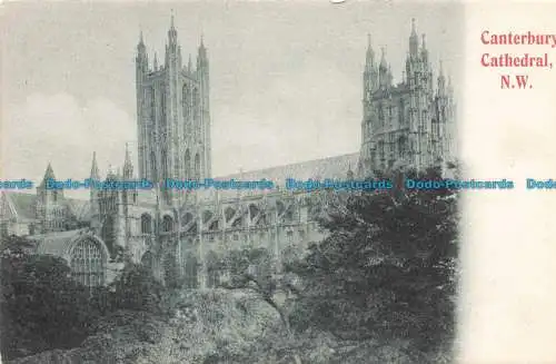 R679896 Kathedrale von Canterbury. N. W. Edward Crow