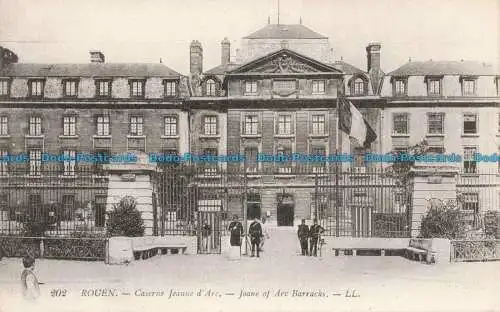 R679938 Rouen. Joane of Arc Barracks. LL. 202. Levy Fils