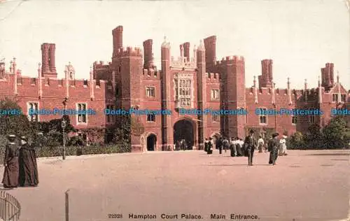 R679958 Hampton Court Palace. Haupteingang. Photochrom. 1905