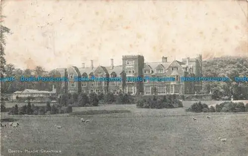 R679975 Grantham. Denton Manor. Postkarte. 1904