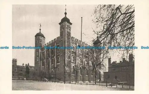 R677716 Tower of London. Weißer Turm von N.W