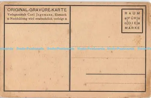 R168008 Eisenach. Die Drachenschlucht. Carl Jagemann