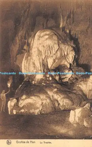 R168026 Nels. Grottes de Han. Le Trophee. Nels. Nr. 12