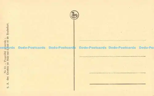 R168026 Nels. Grottes de Han. Le Trophee. Nels. Nr. 12