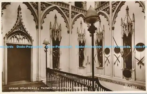 R168210 Grand Staircase. Taymouth Castle. Kenmore. Valentinstag. Nr 211298. RP