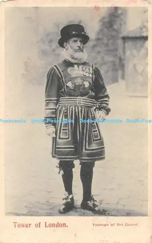 R168228 Tower of London. Yeoman of the Guard