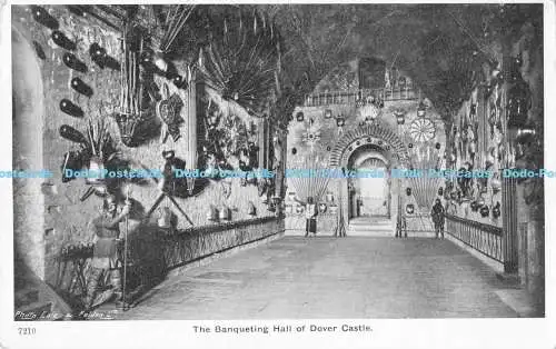 R169185 Der Bankettsaal von Dover Castle. Sturm und Polden. 7210. Die Wellingt