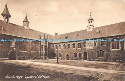 R169189 Cambridge. Queens College. Serie Friths. Nr. 53621. 1917