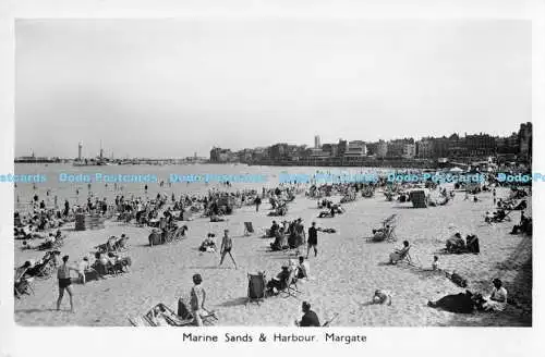 R169205 Marine Sands and Harbour. Margate. Serie A. H. und S. Paragon. RP