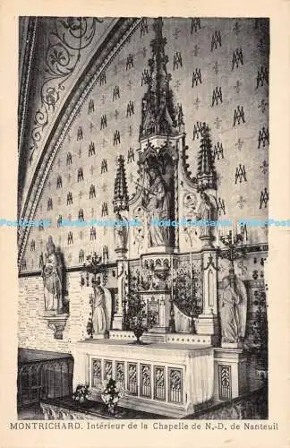 R168751 Montrichard. Interieur de la Chapelle de N.D. de Nanteuil. M.P.I.L