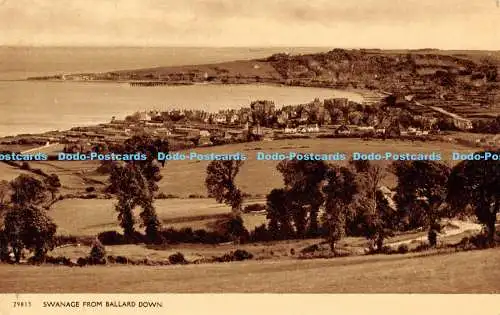 R169243 Swanage von Ballard Down