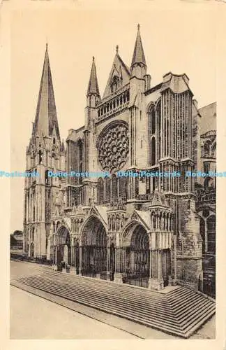 R168421 Cathedrale de Chartres. Portail Sud XIIIe Siecle. Et. Houvet