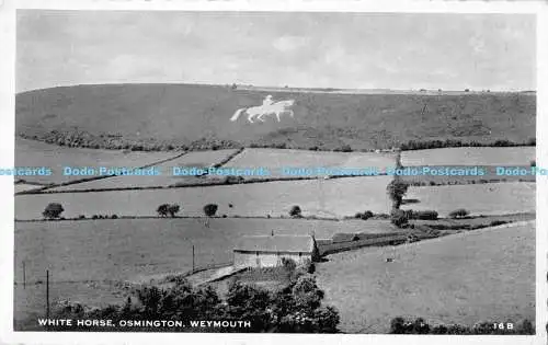 R169265 White Horse. Osmington. Weymouth. 1961