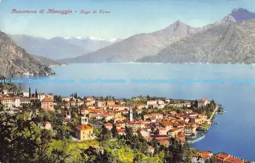 R169273 Panorama di Menaggio. Lago di Como. Brunner