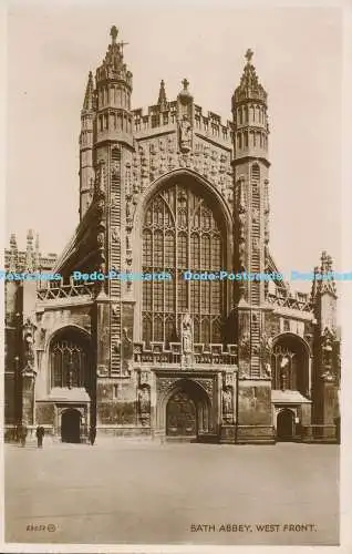 R168438 Bath Abbey. Westfront. Valentinstag. Nr 29652. RP