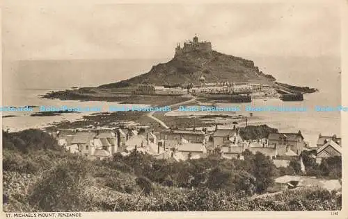 R168790 St. Michaels Mount. Penzance. Harvey Barton. Nr 1140