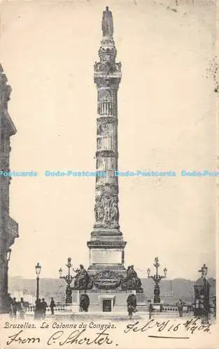 R168468 Bruxelles. La Colonne du Congres