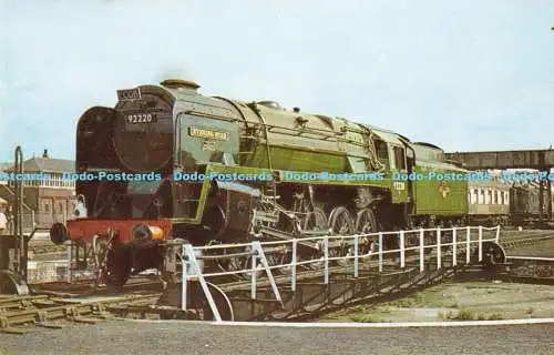 R169847 2 10 0 Nr. 92220 Abendstern. Klasse 9F. British Railways. Lachs. Kamera