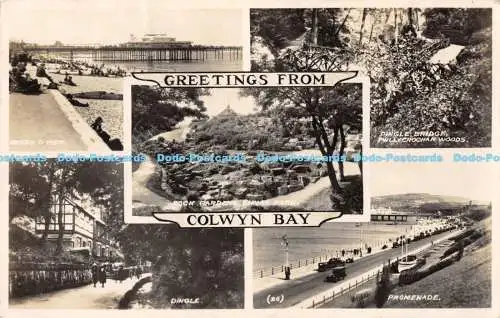 R169855 Grüße aus Colwyn Bay. 1936. Multi View