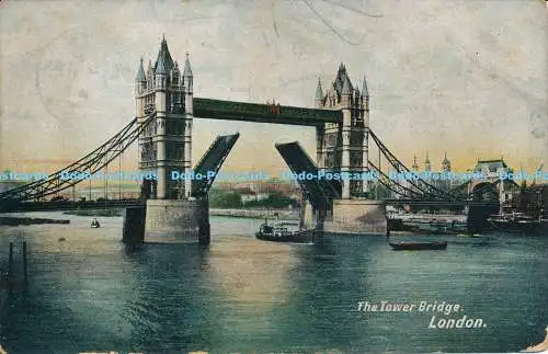 R169350 Der Turm der Brücke. London. 1904