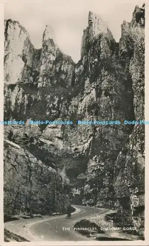 R168512 The Pinnacles. Cheddar Gorge. Photochrom. 1944