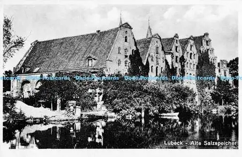 R169365 Lübeck. Alte Salzspeicher