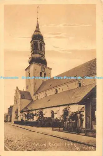 R168894 Aalborg. Budolfi Kirke. Opf. 14 Aarh. Stenders. 37801