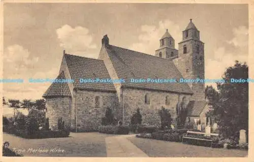 R169898 Tveje Merlose Kirke. Stender