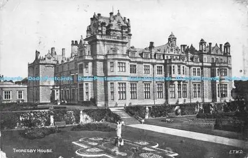 R169427 Thoresby House. Zierliche Serie. E. T. W. D. 1906