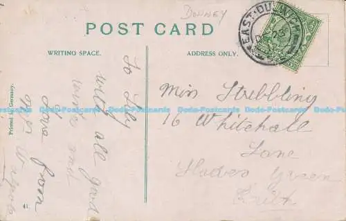 R169969 Grußpostkarte. Frohe Weihnachten und einen guten Rutsch ins neue Jahr. 1912