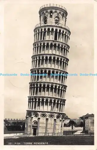 R168967 22 Pisa. Torre Pendente. RP. Fotocelere. Torino