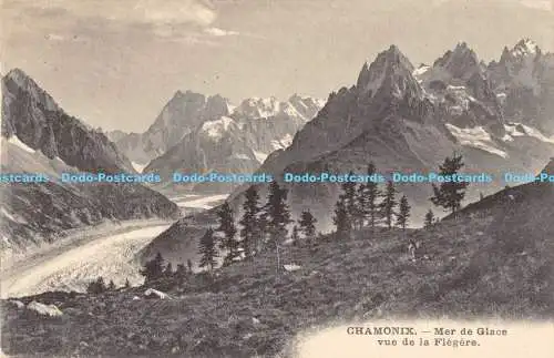 R169467 Chamonix. Mer de Glace vue de la Flegere. G. Tairraz