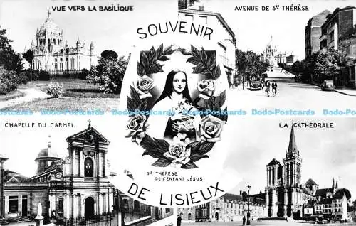 R169479 Souvenir. De Lisieux. RP. C.A.P. Multi View