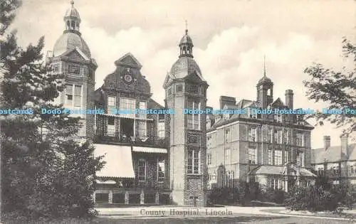 R170522 County Hospital. Lincoln. Stiefel Cash Chemists Pelham Serie Nr. 289