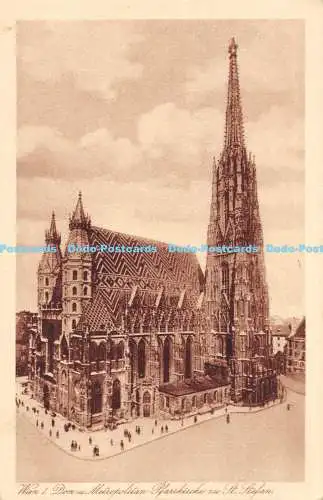 R168999 Wien I. Dom u. Metropolitan Pfarrkirche zu St. Stefan. Eglise de St. Eti