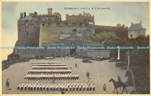 R169015 Edinburgh Castle und Esplanade. Dennis