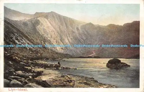 R169511 Llyn Idwal. Pfau. Autochrom. Bildbriefpapier