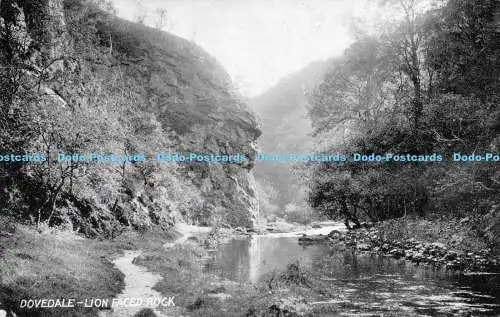 R169022 Dovedale. Löwengesicht Felsen. Queen Serie. T.T